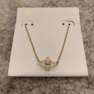Kendra Scott Caleb Gold Pendant  Necklace